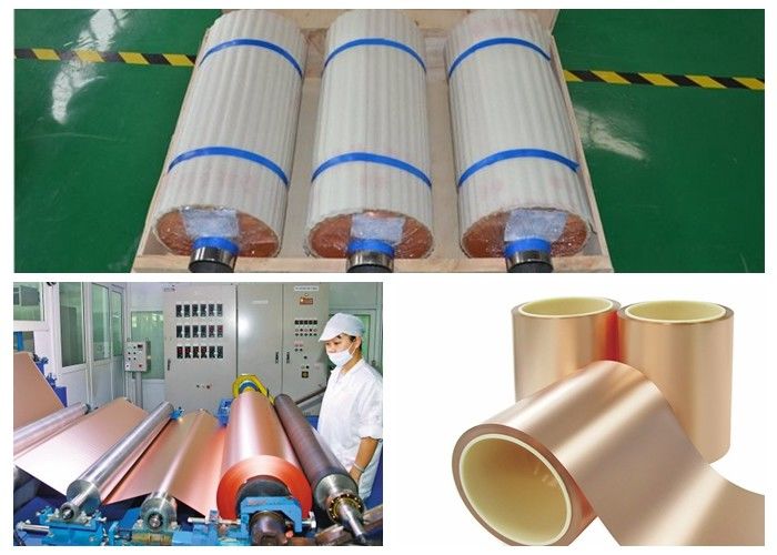 Black Electrolytic Copper Foil , ISO High Tensile Strength PCB Foil Copper