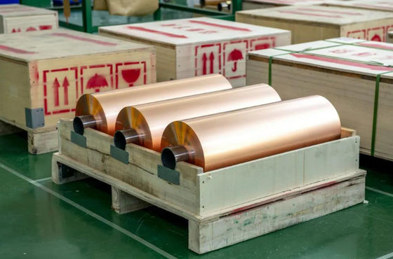 105μm Độ chính xác cao Ultra Wide Calendered thick Copper Foils