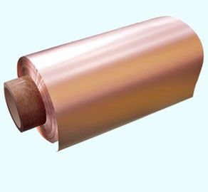 8um độ dày mỏng đồng Foil đôi đánh bóng 480mm / 600mm chiều rộng 76mm ID